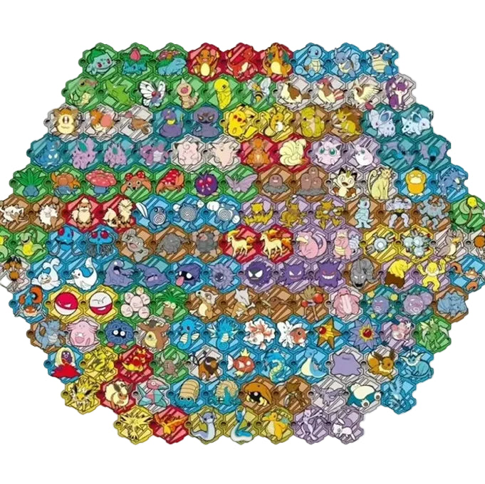 Pokémon 151 Jigsaw Magneet Mystery Box alle magneten!