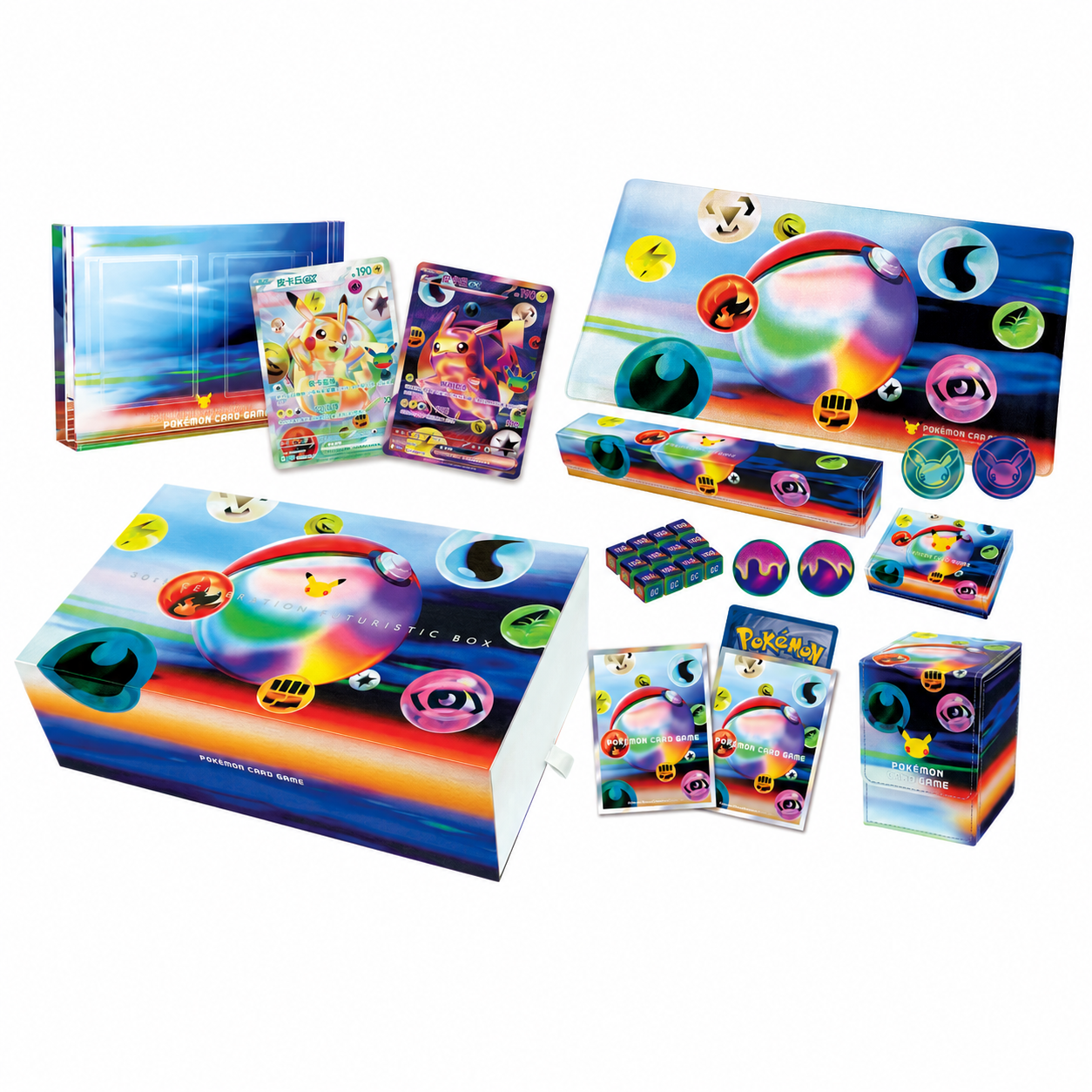 PRE ORDER: 30th Anniversary Celebration Future Gift Box – Vereenvoudigd Chinees Pokémon