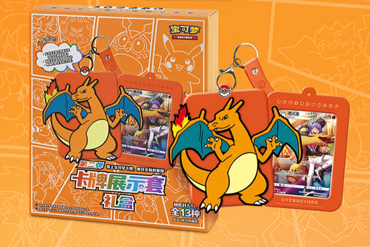 Sealed Display (12 stuks) Charizard Blind Box – Brave Stars met Promo (Vereenvoudigd Chinees Pokémon)