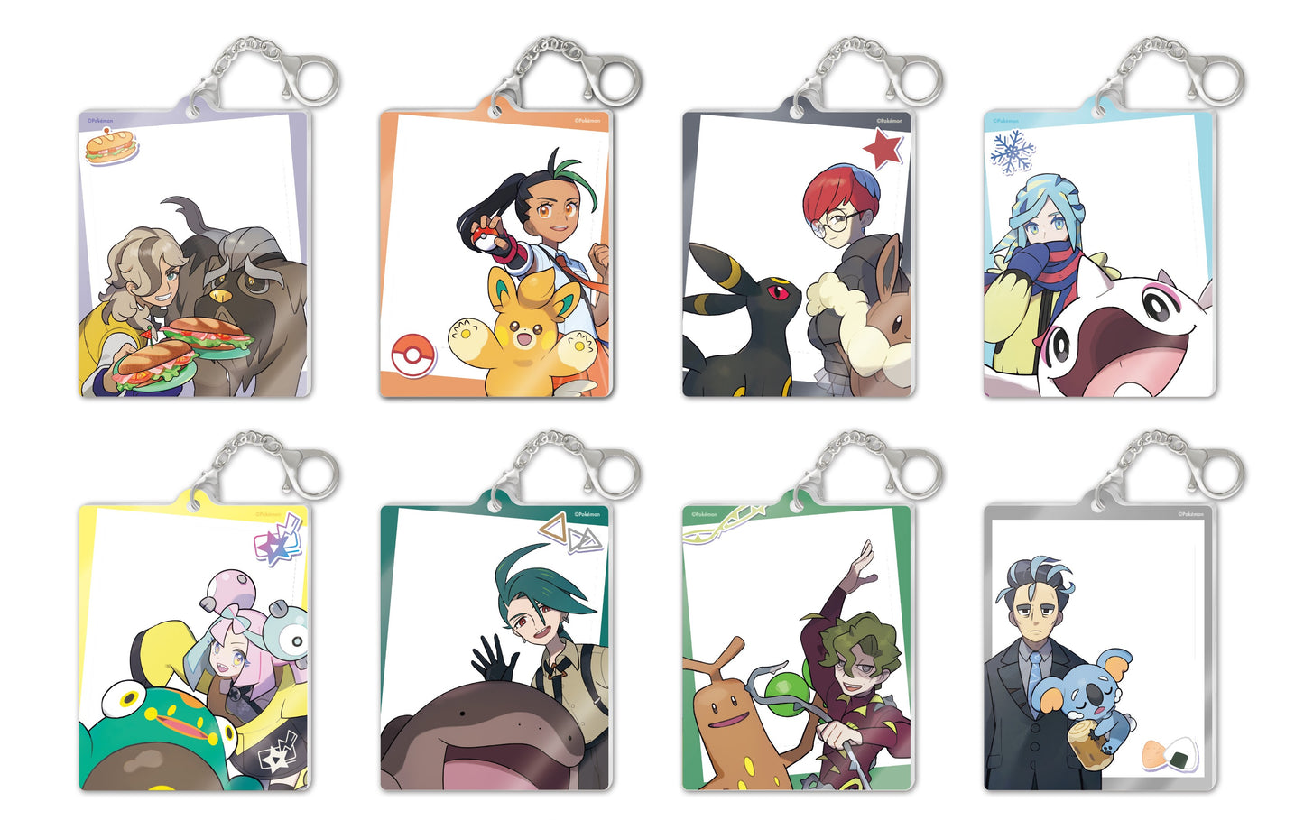 Paldea Trainer Photo Keychain Blind Box (Vereenvoudigd Chinees)