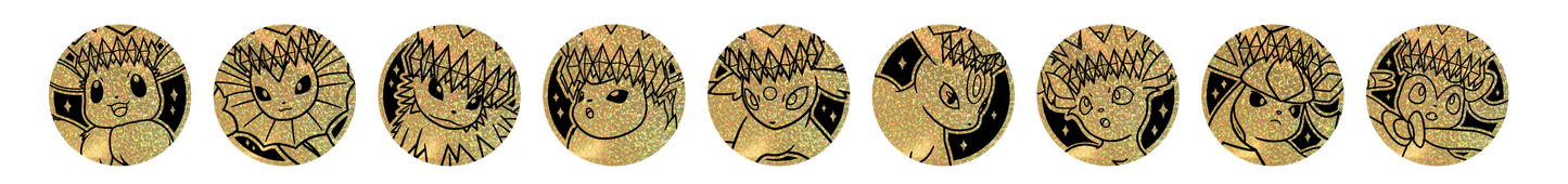 PRE-ORDER: Terastal Gathering Coin Set (Willekeurig) [CSV9.5C] – (Chinese Prismatic Evolutions / Crystal Gathering)