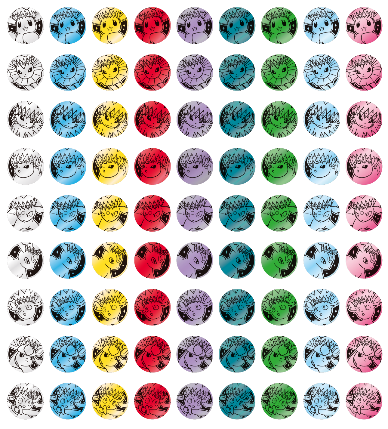 PRE-ORDER: Terastal Gathering Coin Set (Willekeurig) [CSV9.5C] – (Chinese Prismatic Evolutions / Crystal Gathering)