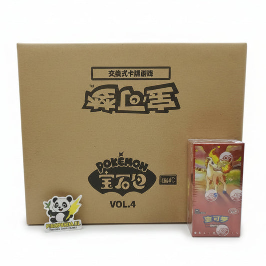 Sealed Case! Gem Pack Vol. 4 Booster Boxes – Vereenvoudigd Chinees Pokémon