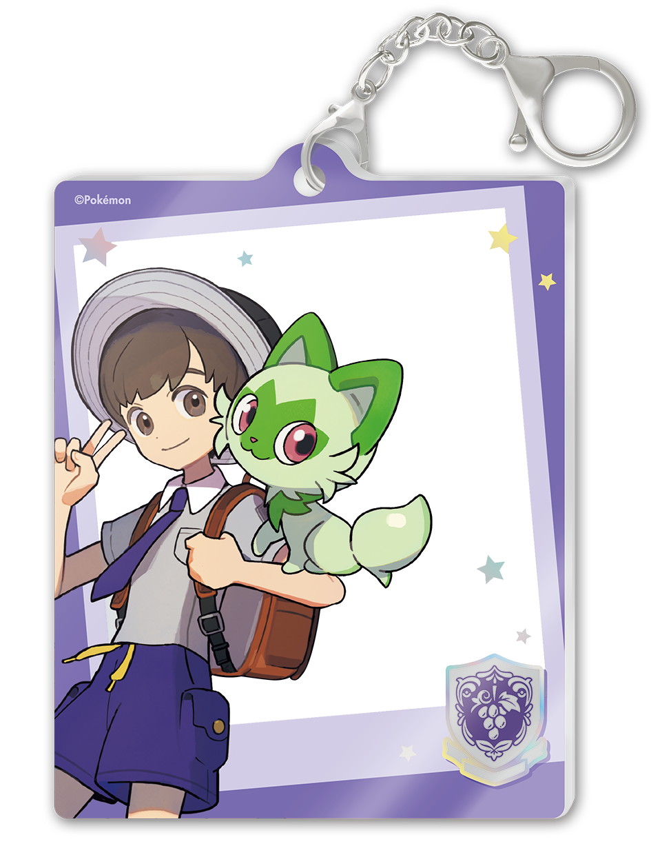 Paldea Trainer Photo Keychain Blind Box (Vereenvoudigd Chinees)