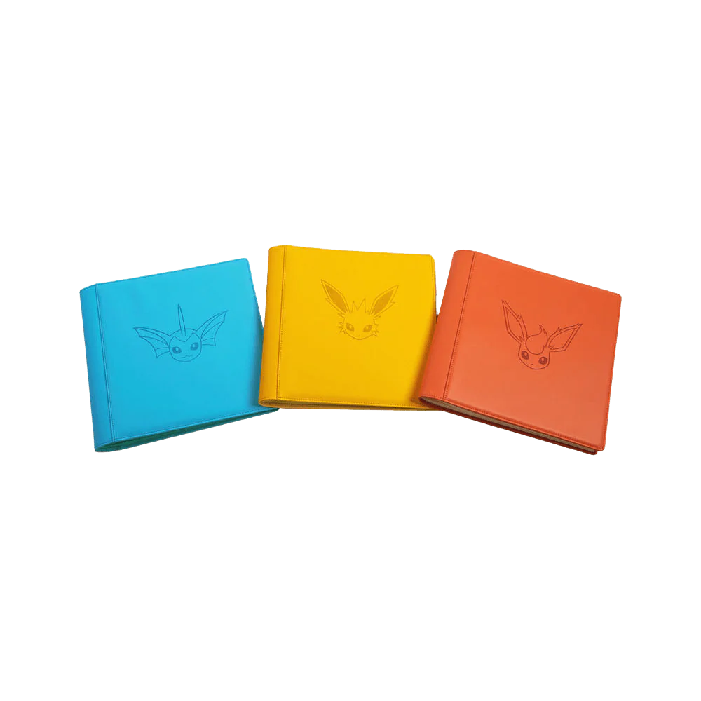 Pokémon Eeveelutionen 12-Taschenmappe – Flamara / Blitza / Aquana